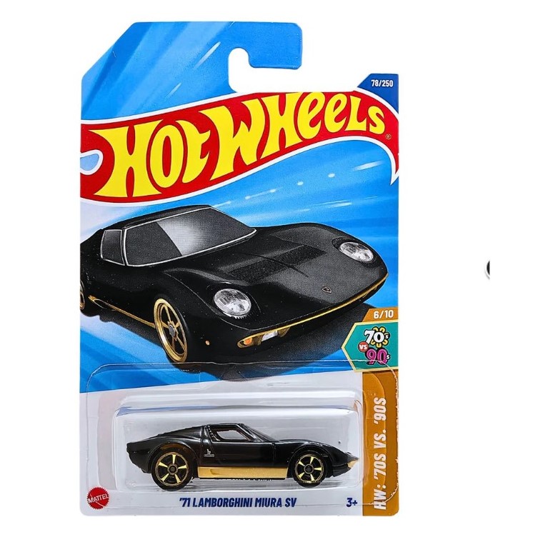 ماکت ماشین هات ویلز مدل لامبورگینی میورا SV 1971