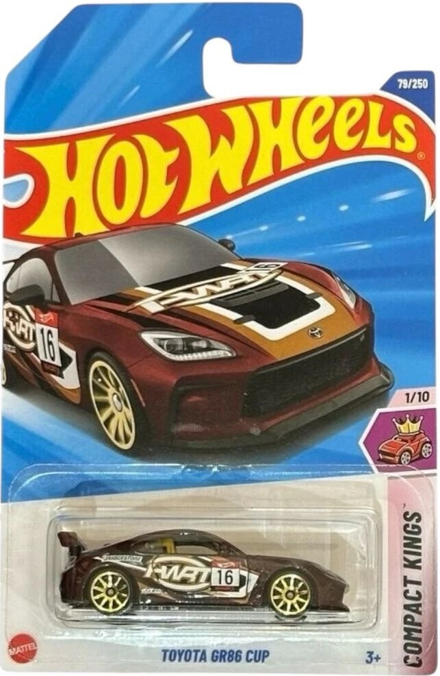 ماکت ماشین هات ویلز مدل تویوتا GR86 کاپ