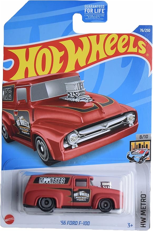 ماکت ماشین هات ویلز مدل فورد F-100 سال 1956