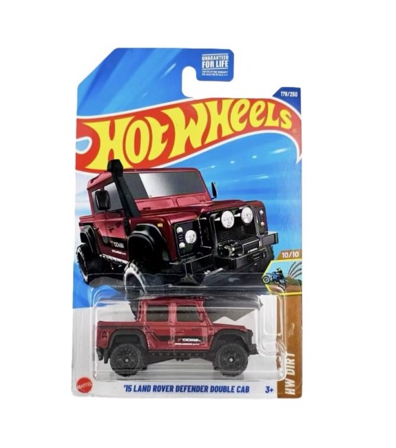 ماکت ماشین هات ویلز مدل لندرور دیفندر دبل‌کاپ 2015