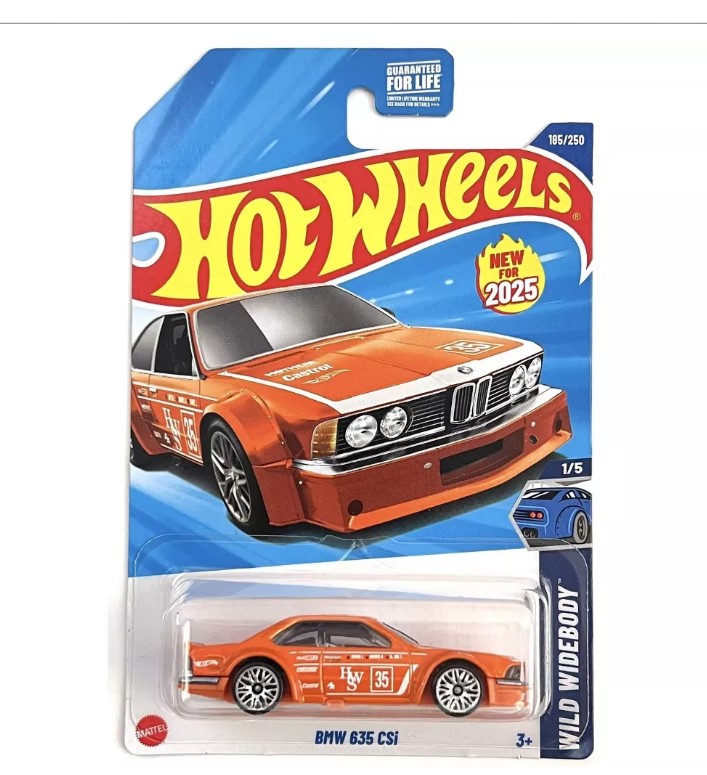 ماکت ماشین هات ویلز مدل بی‌ام‌و 635 CSi