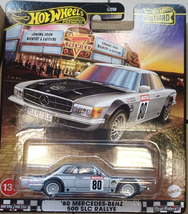 ماکت هات ویلز مرسدس بنز 500SLC رالی 1980