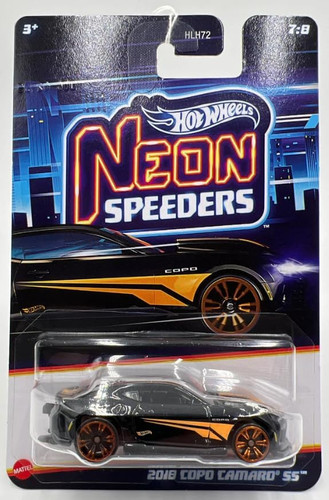 ماکت ماشین هات ویلز مدل کامارو ss 2018 سری neon speeders