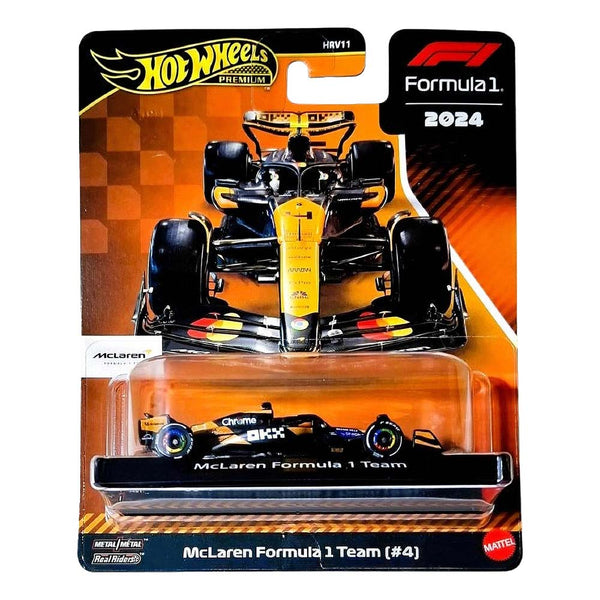 ماکت هات ویلز پریمیوم مک‌لارن فرمول ۱ تیم شماره ۴ (McLaren Formula 1 Team #4) 2024