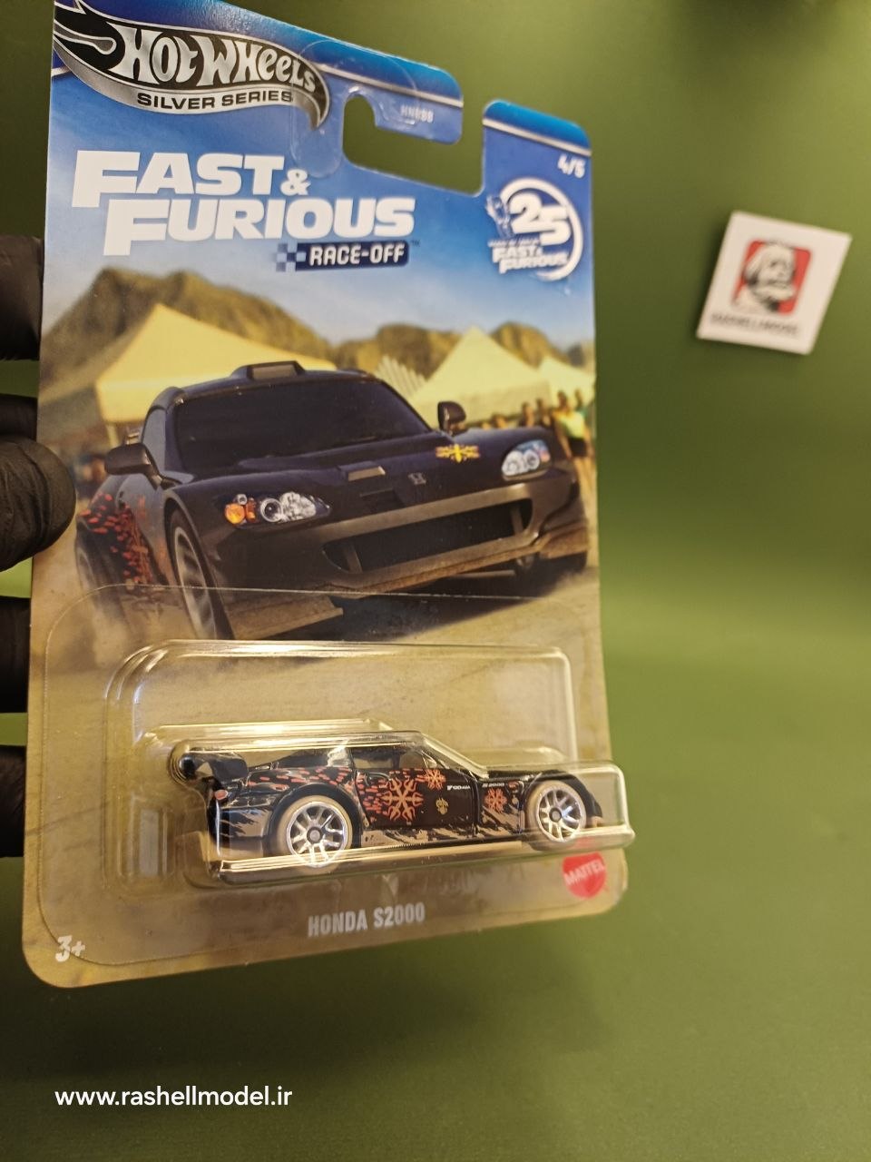 ماکت هات ویلز هوندا S2000 سری Fast & Furious Race Off 2026 مقیاس 1:64