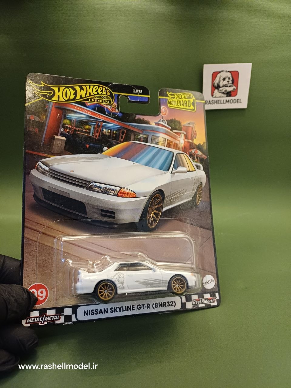 ماکت هات ویلز نیسان اسکای‌لاین GT-R (R32) Pandem سری Boulevard 2026 مقیاس 1:64