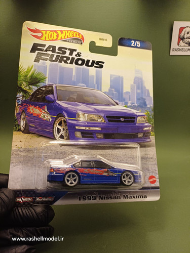 ماکت هات ویلز نیسان ماکسیما 1999 سری پرمیوم fast and furious مقیاس 1:64