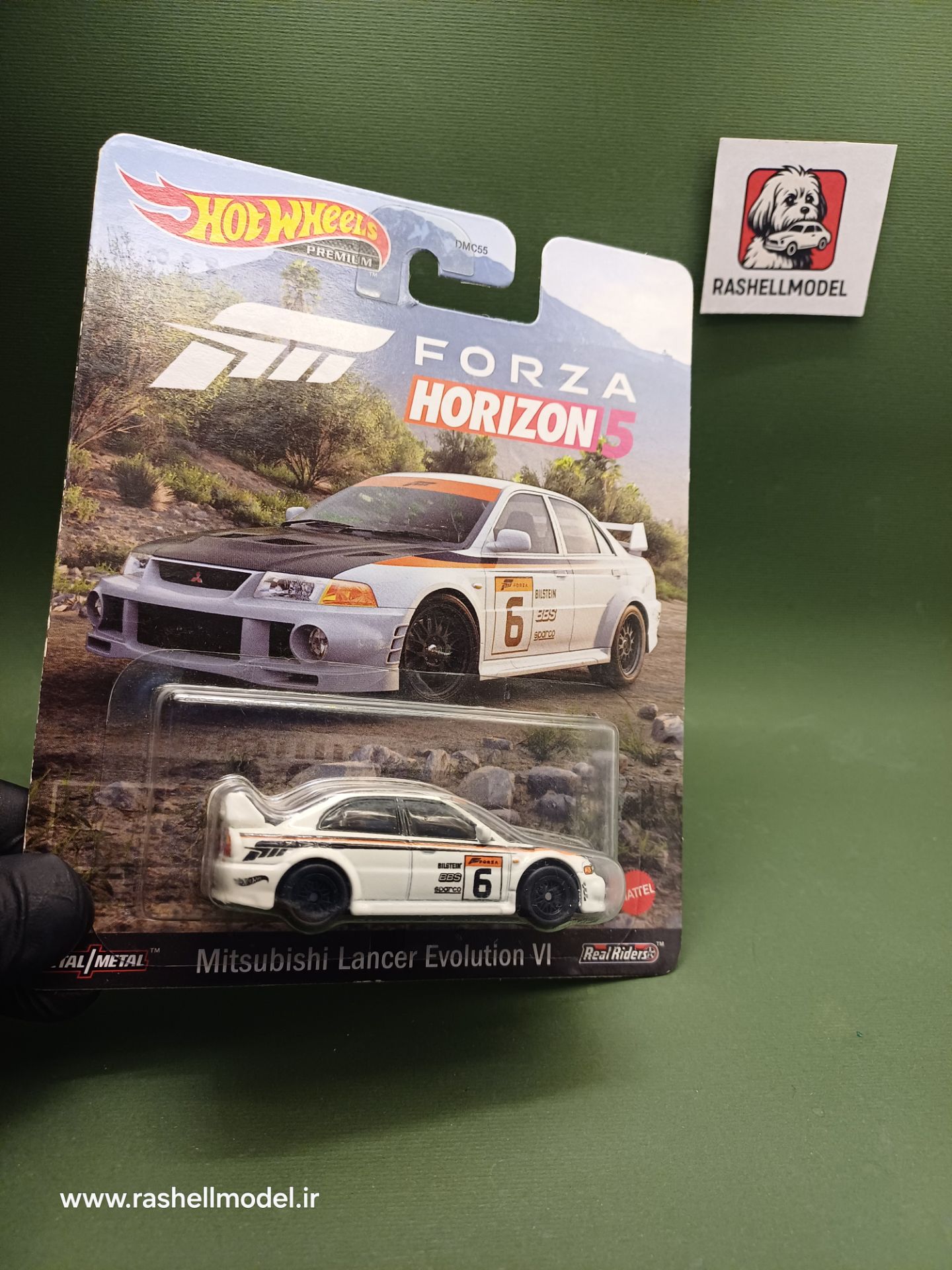 ماکت هات ویلز میتسوبیشی لنسر اوولوشن VI سری Forza Horizon 5 مقیاس 1:64