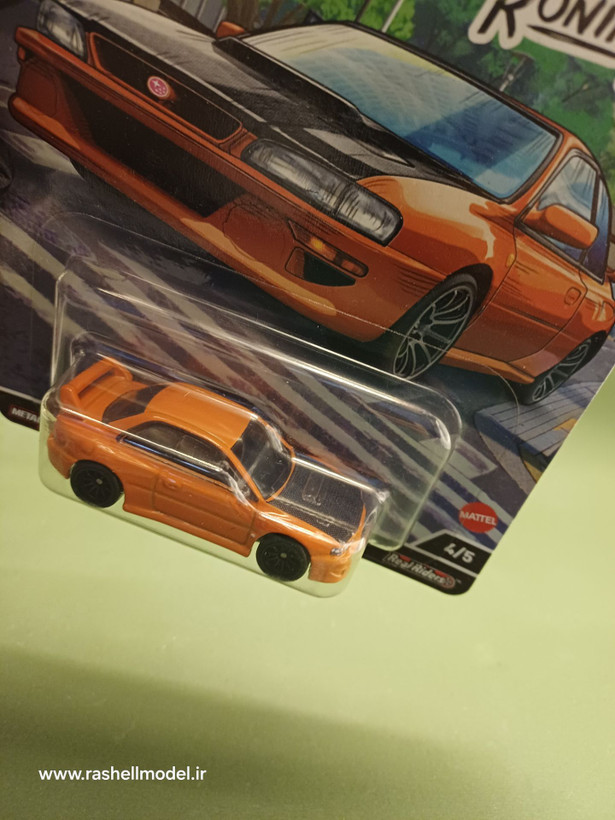 ماکت هات ویلز سوبارو ایمپرزا 22B STI نسخه 1998 سری Ronin Run مقیاس 1:64
