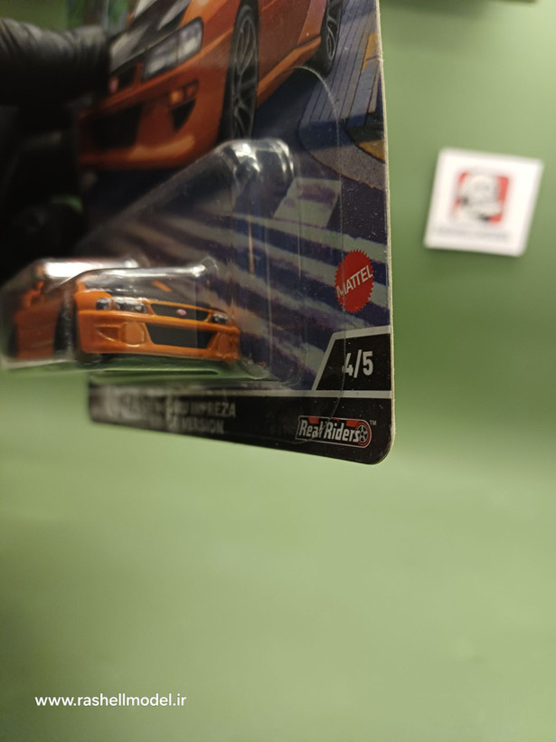 ماکت هات ویلز سوبارو ایمپرزا 22B STI نسخه 1998 سری Ronin Run مقیاس 1:64