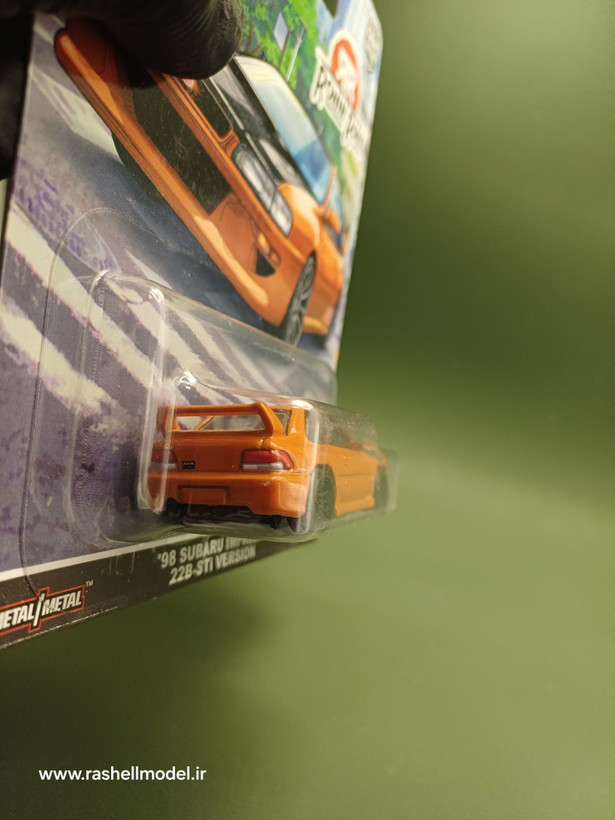 ماکت هات ویلز سوبارو ایمپرزا 22B STI نسخه 1998 سری Ronin Run مقیاس 1:64