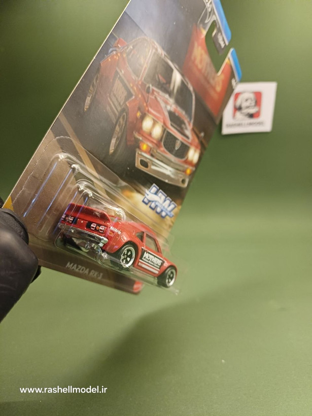 ماکت هات ویلز مزدا RX-3 سری Speed Graphics مقیاس 1:64 سیلور