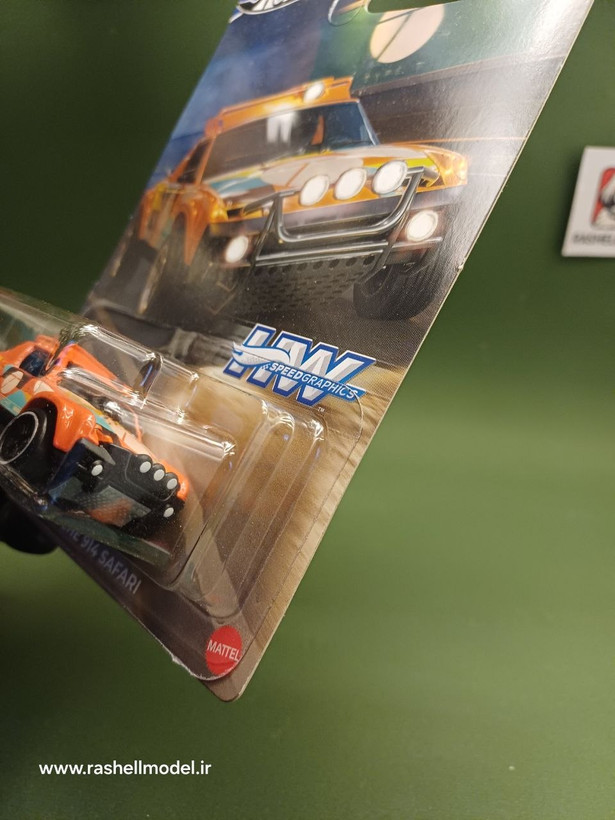 ماکت هات ویلز پورشه 914 سافاری سری Speed Graphics مقیاس 1:64
