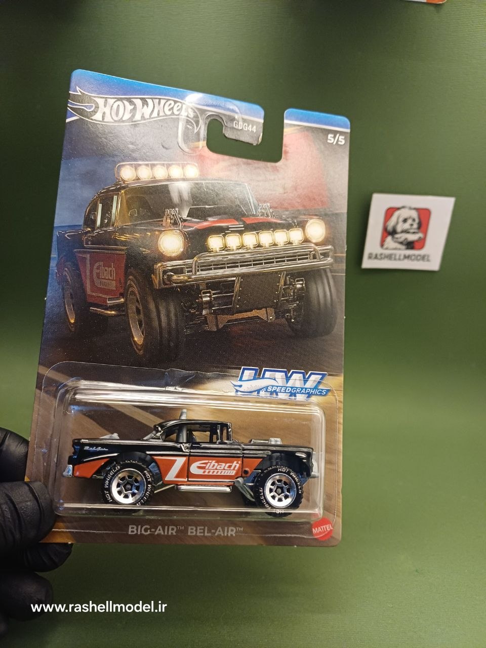 ماکت هات ویلز بل ایر Big-Air سری Speed Graphics مقیاس 1:64
