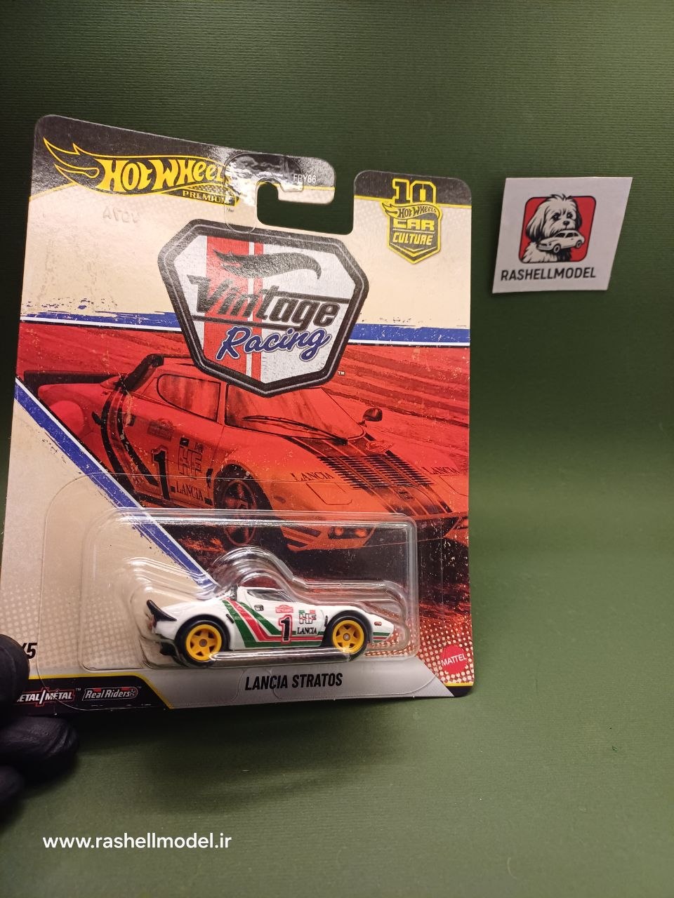ماکت هات ویلز لانچیا استراتوس سری Car Culture Vintage Racing